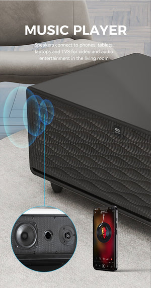 Luxury Living Room Furniture Smart Bedside Coffee Table Modern Fridge Tables with USB Wireless Charging