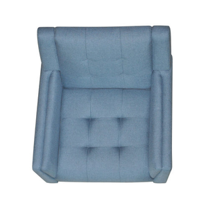 FCJ Greenmont Luxury Upholstered Armchair Convertible Accent Chair Extendable Massage Feature for Home Office Living Room Bar