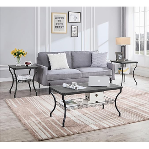 3-Piece Coffee Table and FCJ Living Room Set