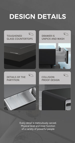Multifunctional Home Smart Furniture Coffee Table Fridge Mini Refrigerator with Wireless Charging Smart Coffee Table