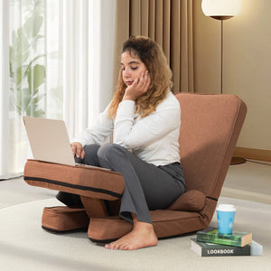 Multi-functional Foldable Sofa with Adjustable Angles and Pillow