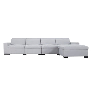 149' Modular Living Room Sofa with Ottoman Sectional Design for Comfort and Style