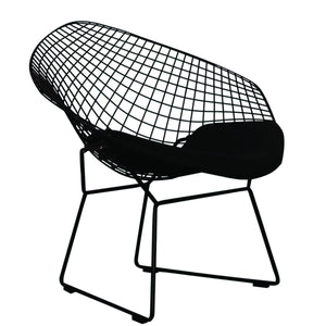 32\" HMS Black Chaise Lounge Chair