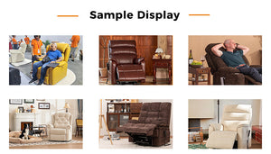 Customizable Options Dual Motor Electric Lift Chair Recliner for Home Theater