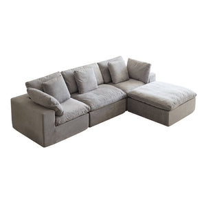 Luxury Comfortable Lounge Compressed Sofas US Drop Shipping Compression Sofas L Shaped Modern Vacuum Compressed Sofas