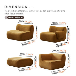 Vacuum Package Modular Foam Compressed Sofa Empty Modern Roll Sponge Compressed Sofa US Drop Shipping Furniture Compressed Sofa