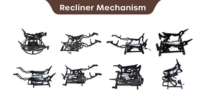 Hot Sales Flat Lifting Chair Recliners Dual Motor Modern Fabric Single Sofa Chair