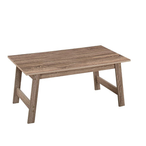 HMS Set Three 36\" Taupe Coffee Table Farmhouse Design Living Room Furniture Storage Metal Sintered Stone for Home Entry Use