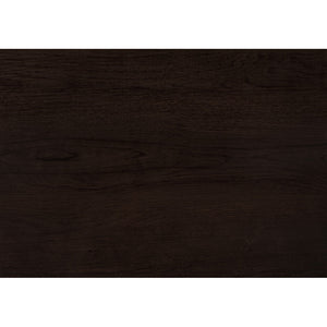 Hms 36\" Espresso Solid Wood Distressed Corner Console Table