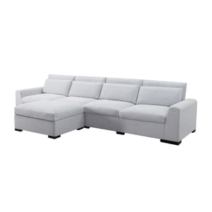 149' Modular Living Room Sofa with Ottoman Sectional Design for Comfort and Style