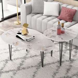 USA FREE SHIPPING Wholesale High Class Marble Console Table Coffee Table Behind Couch for Corridor Entrance