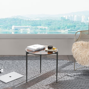 USA FREE SHIPPING Wholesale High Class Marble Console Table Coffee Table Behind Couch for Corridor Entrance