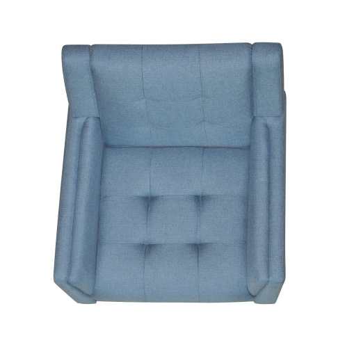 FCJ Greenmont Luxury Upholstered Armchair Convertible Accent Chair Extendable Massage Feature for Home Office Living Room Bar