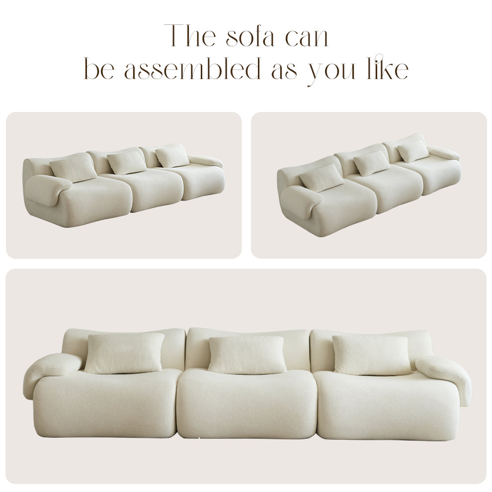 Vacuum Package Modular Foam Compressed Sofa Empty Modern Roll Sponge Compressed Sofa US Drop Shipping Furniture Compressed Sofa