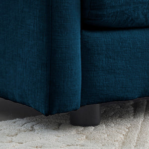 3 Piece Sofa Set with Arm Pillows and Toss Pillows , Sofa Set Include 2- Piece of Arm Chair and One 2-seat Sofa