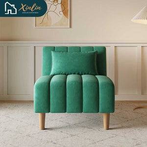 33-Inch Modern Design Polyester Blend Single Sofa Cozy Armchair for Indoor and Outdoor Living for Bedrooms and Living Rooms