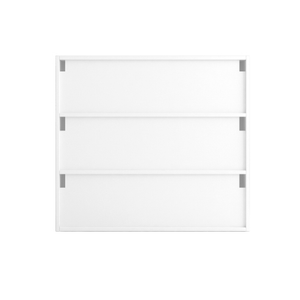 Solid Wood Shoe Rack Cabinet Convertible White Glass Door Shoe Storage with RGB LED Light Home Furniture-FCJ