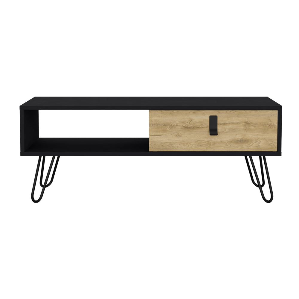 Magness Black/Macadamia Coffee Table for Living Room