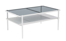 New Modern Coffee Table,coffee Tables for Living Room, Glass Coffee Table, Square Steel Coffee Table Living Room Furniture