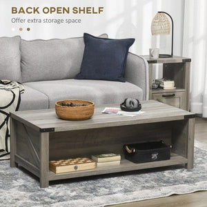 Grey Oak Coffee Table
