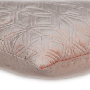 Hms Tufted Diamonds Rose Gold Velvet Accent Pillow Elegant Accent for Living Room Chairs