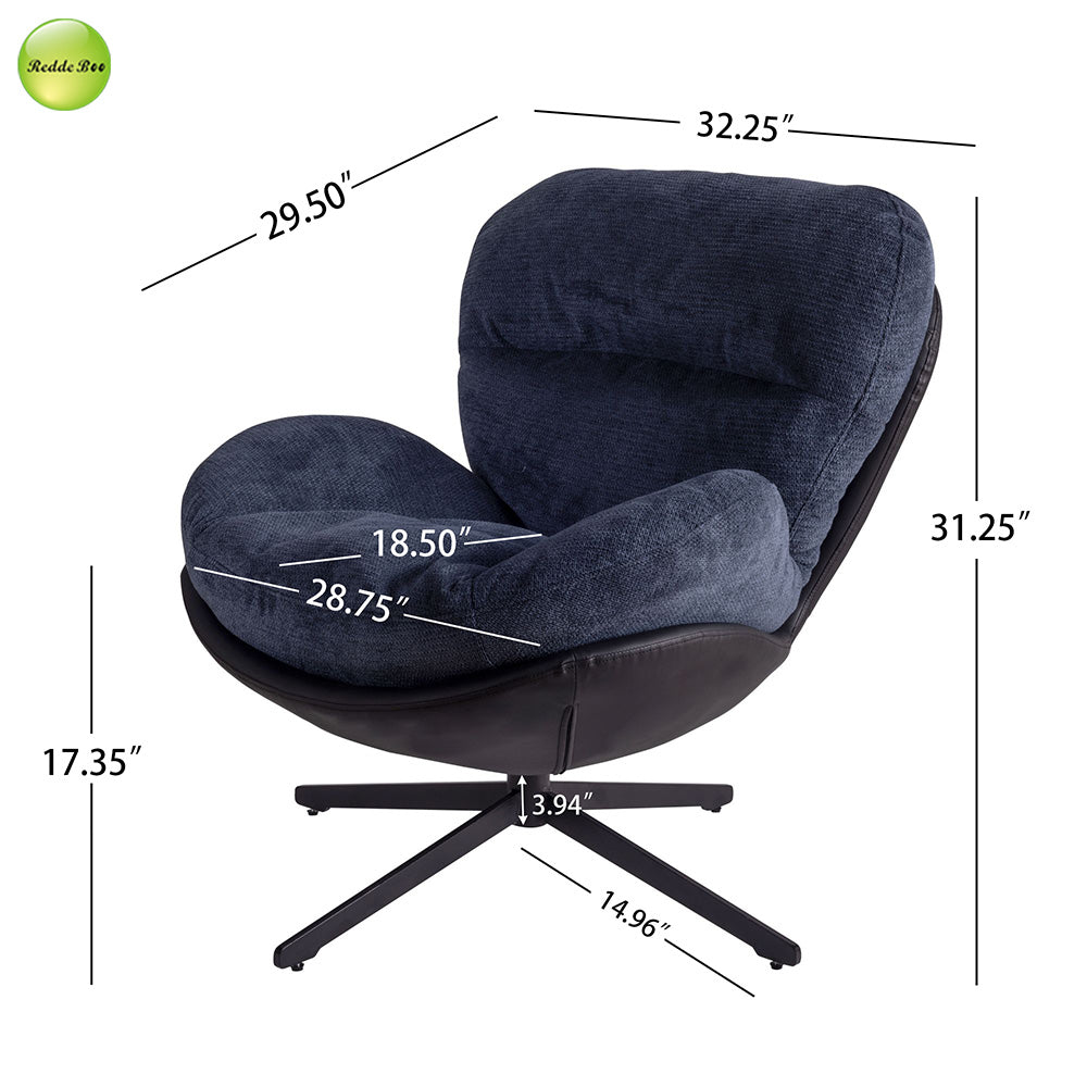 Fast Shipping In-stock Modern Striped Velvet Fabric Armless Fabric Accent Chair for Home Living Room or Hotel Use