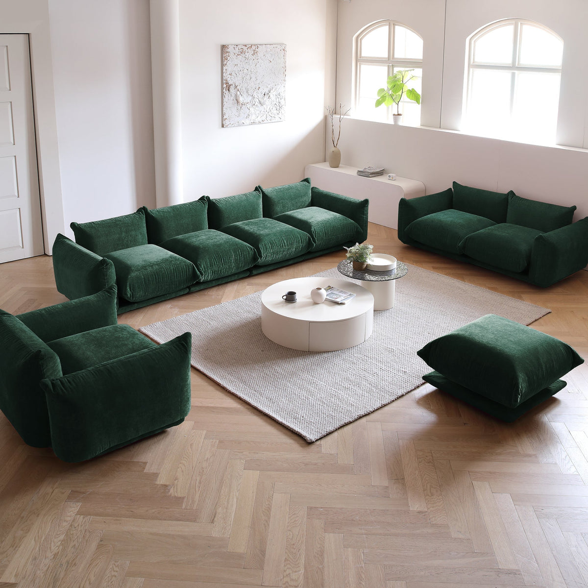 S-A Only Nordic Bread Chenille Sofa  Drop Shipping to USA  in Stock