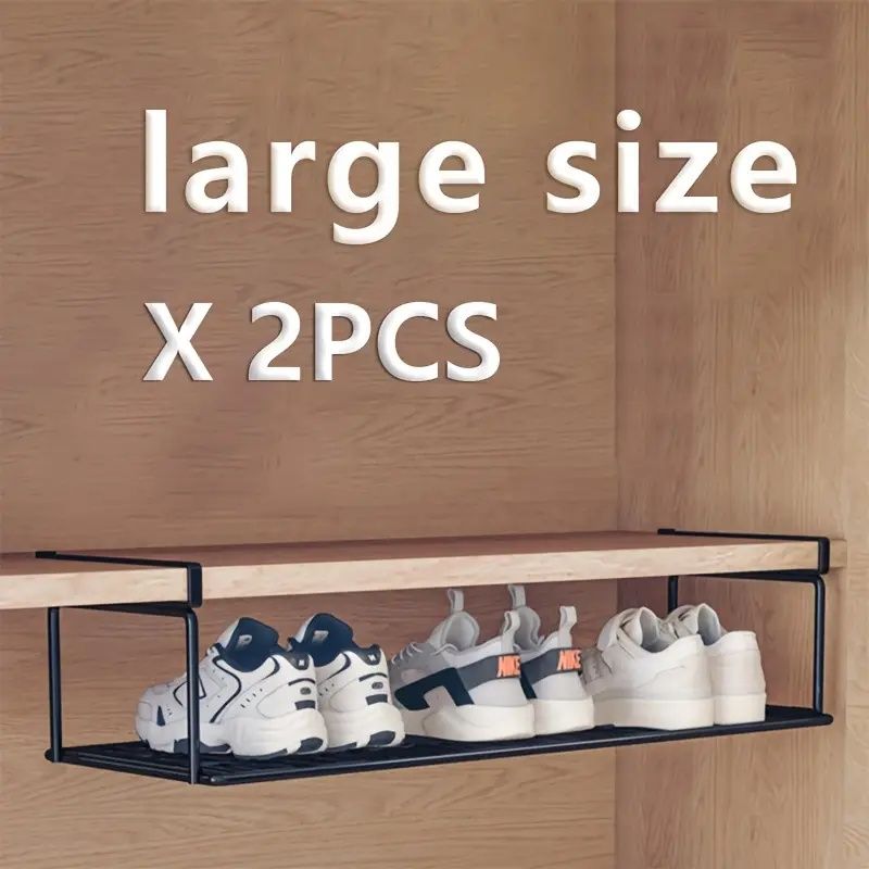 Swiss-Designed Modular Smart Shoe Storage Stackable Iron Rack System
