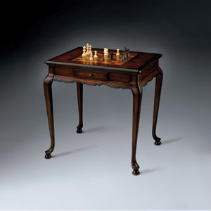 HMS 29 Convertible Square Coffee Table Brown and Dark Brown Wood with Drawer for Living Room Home Furniture