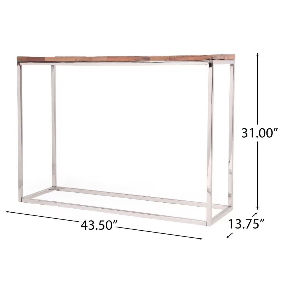 Contemporary Luxury FCJ Console Table Mirrored Convertible Marble MDF Entry Villa Living Room Bedroom Hotel Farmhouse Decoration