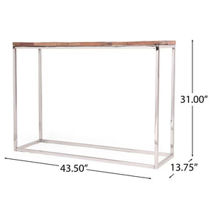 Contemporary Luxury FCJ Console Table Mirrored Convertible Marble MDF Entry Villa Living Room Bedroom Hotel Farmhouse Decoration
