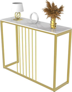 USA FREE SHIPPING Wholesale High Class Marble Console Table Coffee Table Behind Couch for Corridor Entrance