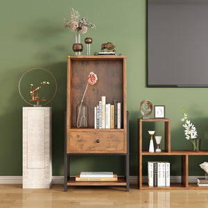 AILICHEN Living Room Bookcase Bedroom Bedside Table Shelf Simple Small Bookcase