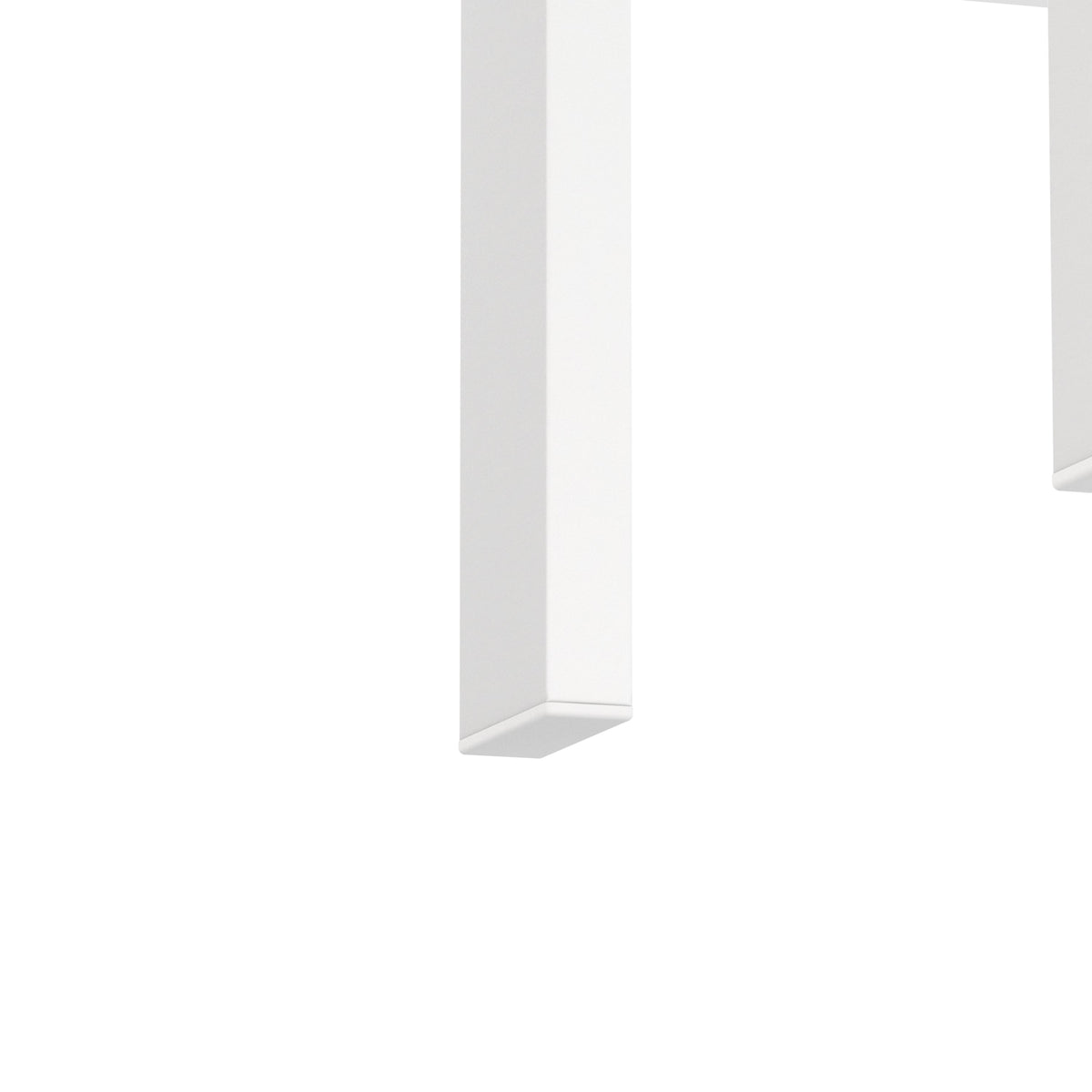 New Durable Design White Tempered Glass Side Table Bed Side Table for Living Room Furniture