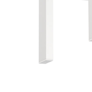New Durable Design White Tempered Glass Side Table Bed Side Table for Living Room Furniture
