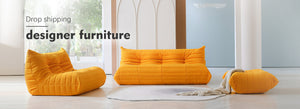 ATUNUS USA in Stock Drop Shipping Sofa American Traditional Living Room Furniture Corduroy Modular Sectional Couch Sofa Sets