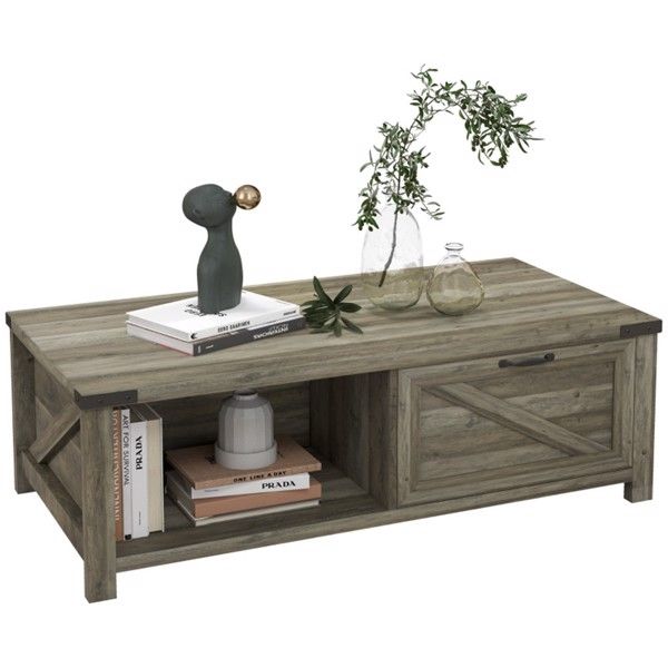Grey Oak Coffee Table