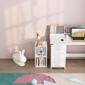 AILICHEN Living Room Bookcase Bedroom Bedside Table Shelf Simple Small Bookcase