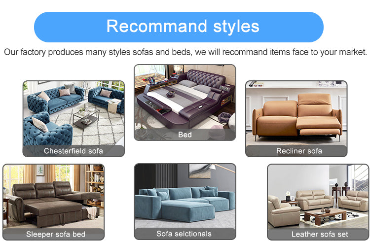 Winforce Morden Style Muebles De Sala Set Furniture Luxury Divano Letto Corner Sofa