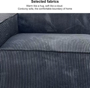 Modern Vacuum Compressed Sofa Tofu Height Density Sponge Modular Sofa for Living Room Cord Sofa