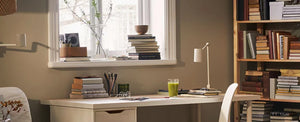 Modern Wooden 5 Drawers Cabinet Nightstand , Mobile Drawer Chest Cabinets with Wheels
