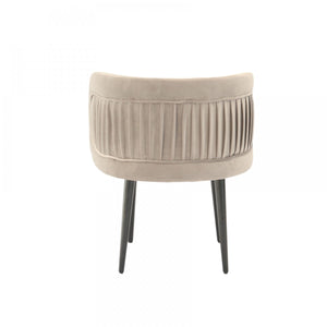 HMS 24\" Tufted Gray and Black Velvet Accent Armchair with Comfortable Reclining Feature Home Office Furniture with Metal Legs