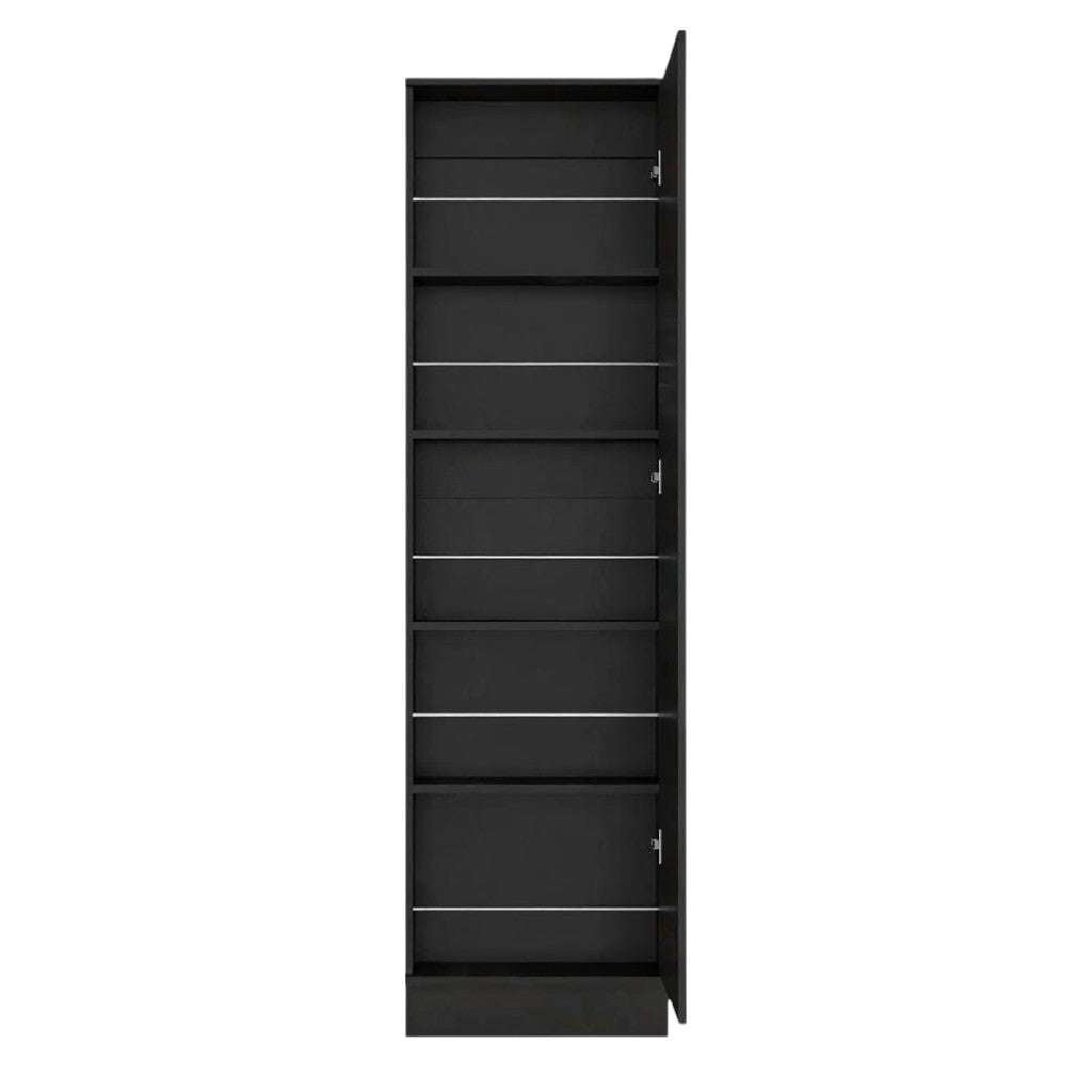 HMS Black Stainless Steel Shoe Rack Convertible Extendable Durability Stylish Antique Modern for Home Furniture Living Room