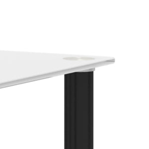 Movable Living Room Tables , Glass Sofa Table with Wheels , Easy to Move 3 Options Setting
