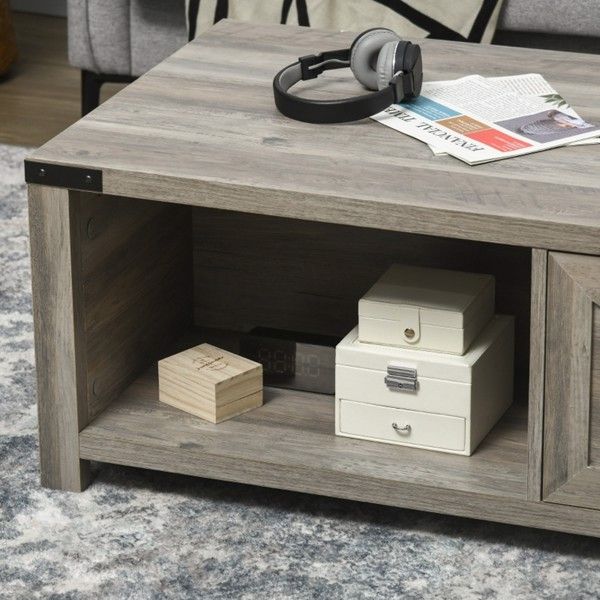 Grey Oak Coffee Table