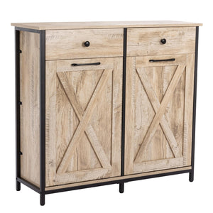 Double Kitchen Trash Cabinets Free Standing Recycling Trash Can Holder Dual Tilt Out Trash Cabinet