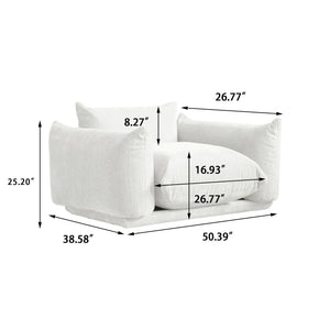 S-A Only Nordic Bread Chenille Sofa  Drop Shipping to USA  in Stock