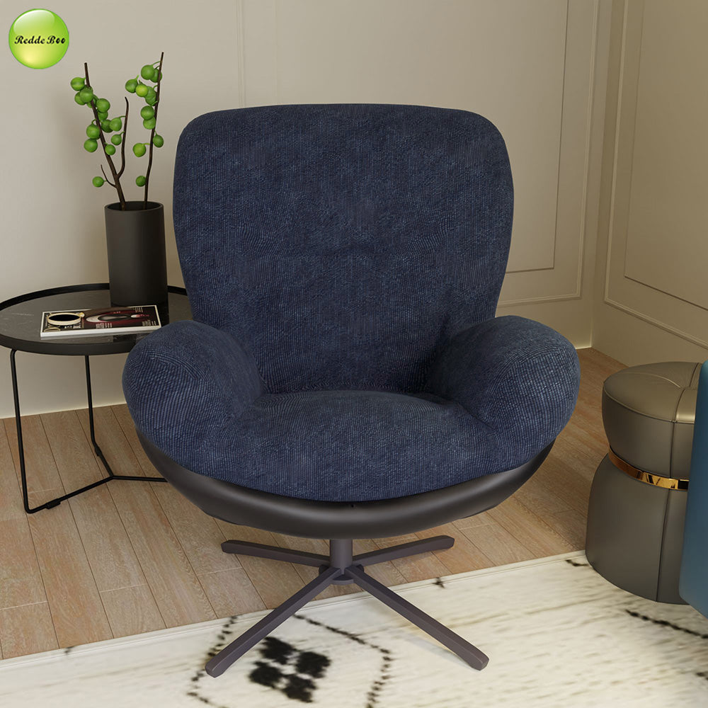 Fast Shipping In-stock Modern Striped Velvet Fabric Armless Fabric Accent Chair for Home Living Room or Hotel Use