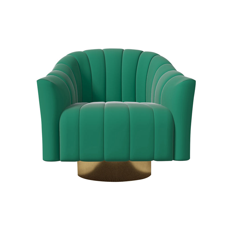 In Stock America Free Shipping Swivel Accent Armchiar Green Modern Armchairs Living Room Single Chair Sofa