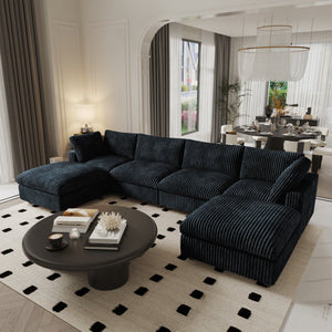 ATUNUS USA in Stock Drop Shipping Modern Sofa Living Room Furniture Nordic Black White Grey Modular Sectional Couch Sofa Sets